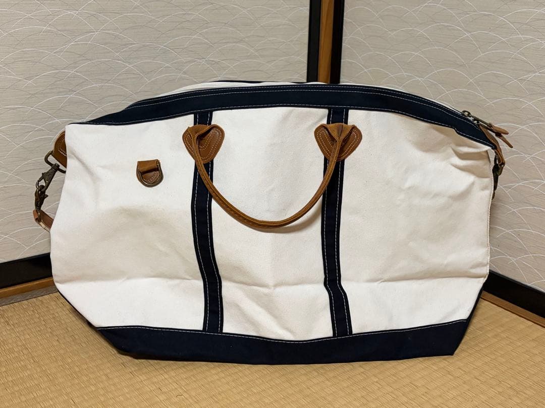 L.L.Bean Boat&Tote ボストンバッグ　USA製　 【希少モデル】