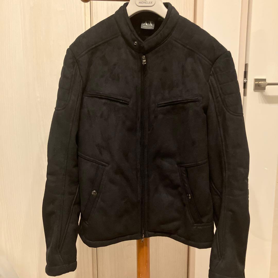 アルマーニエクスチェンジ　フェイクムートンジャケット 裏ボアメンズ Mサイズ