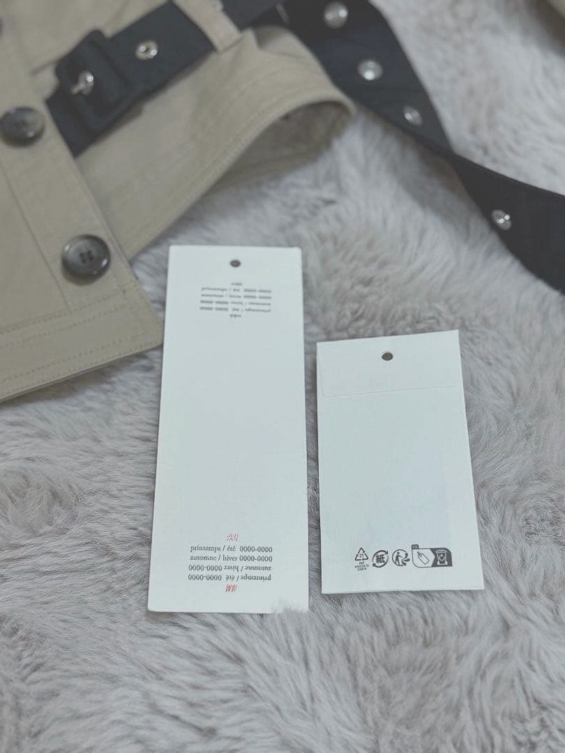 美品 rokh コラボ ツイルクロップドジャケット ジャケット S ロク