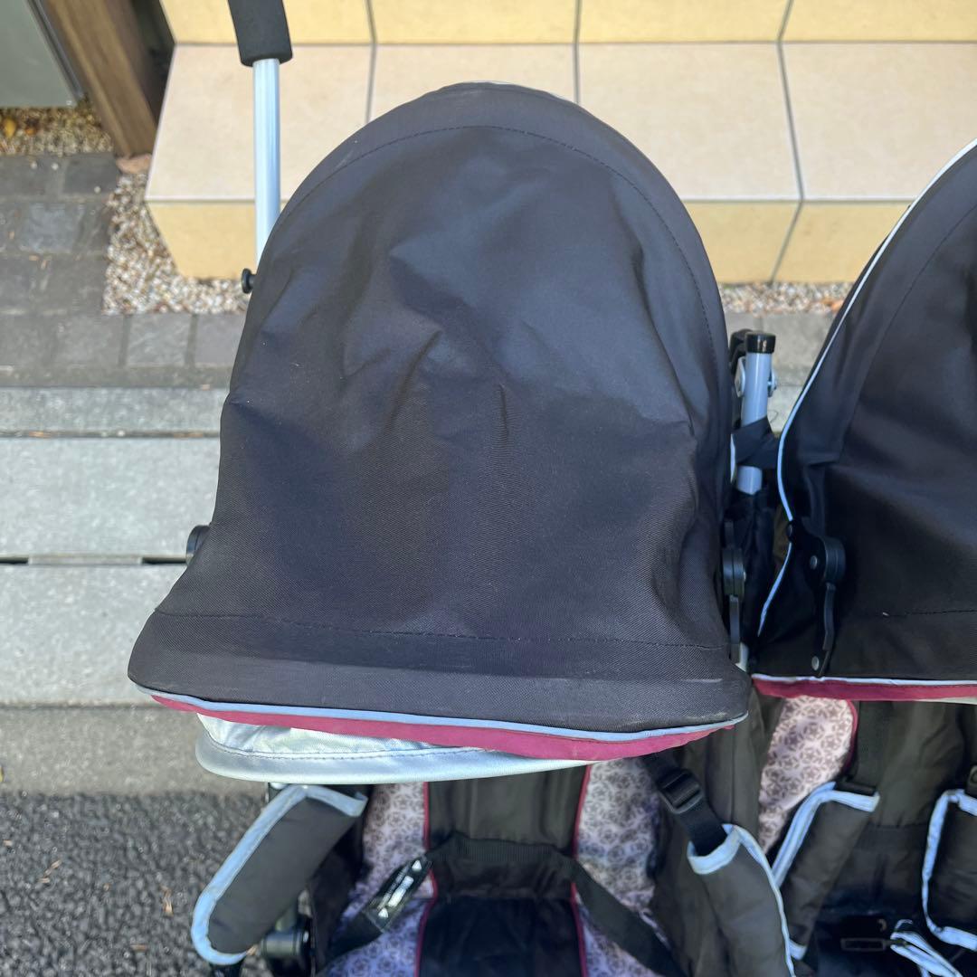 jeepジープ　ダブルストローラー　ツイン　ベビーカー