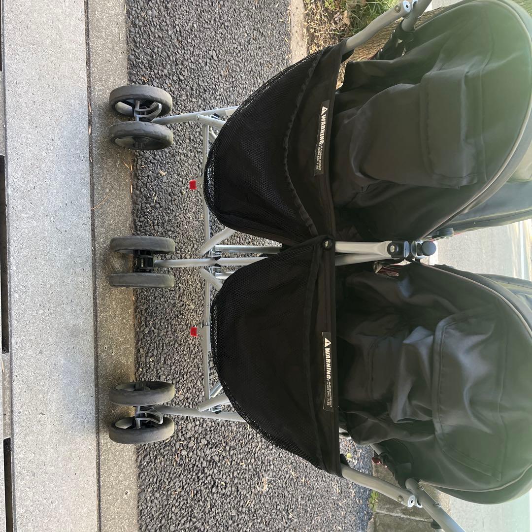 jeepジープ　ダブルストローラー　ツイン　ベビーカー