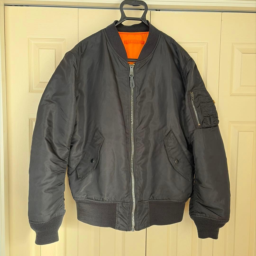 超希少　アルファMA-1 ブラック M-TALL