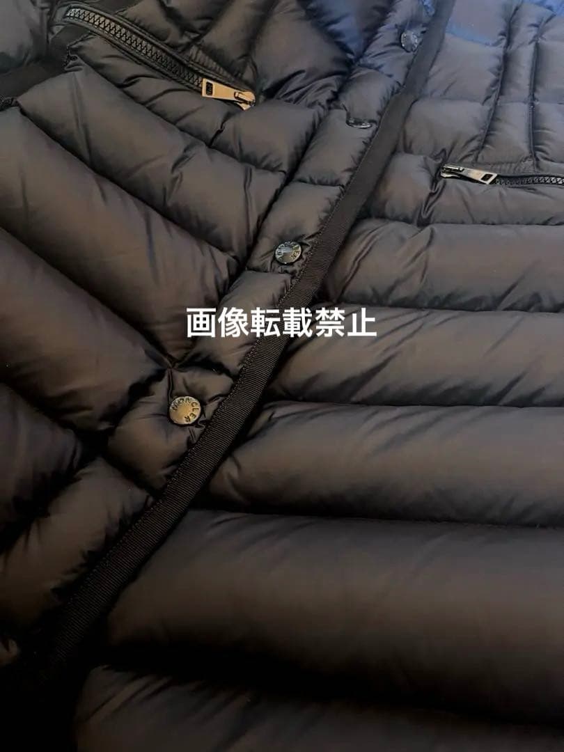 超美品✨MONCLER最新型DISTモンクレールエルミンヌダウンジャケット黒紺0