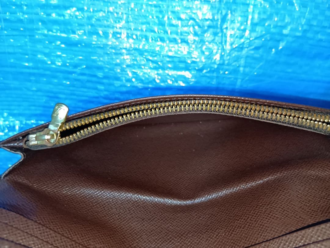 や*し様 ルイヴィトン ダミエ ポルトフォイユ ブラザ 2つ折り 長財布 小銭入