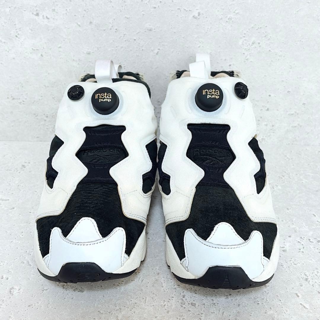 リーボック インスタポンプフューリー スニーカー ブラック ホワイト 26cm