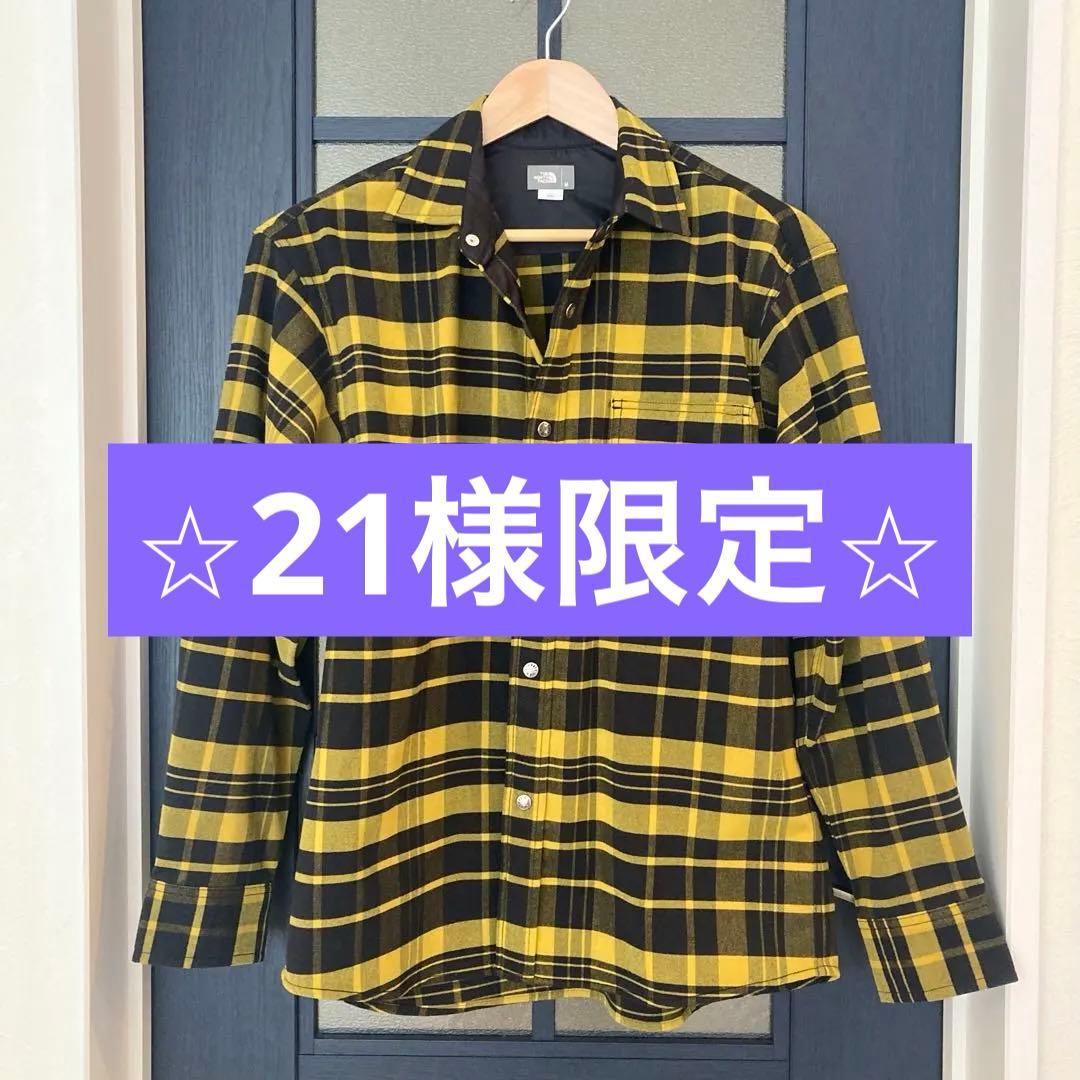 THE NORTH FACE チェックシャツ M