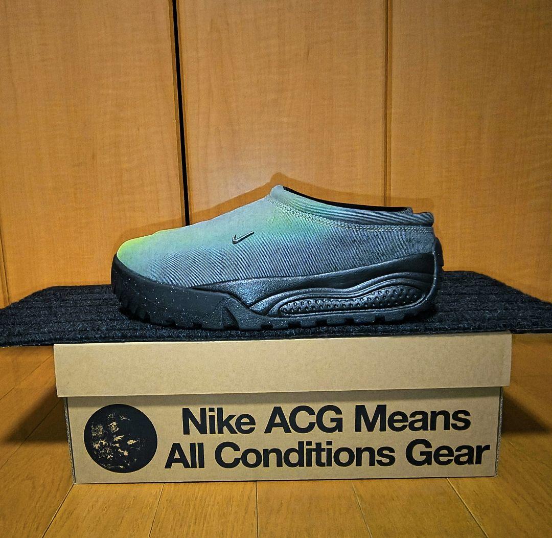 NIKE ACG RUFUS GREEN スニーカーサンダル キャンプ 26.0