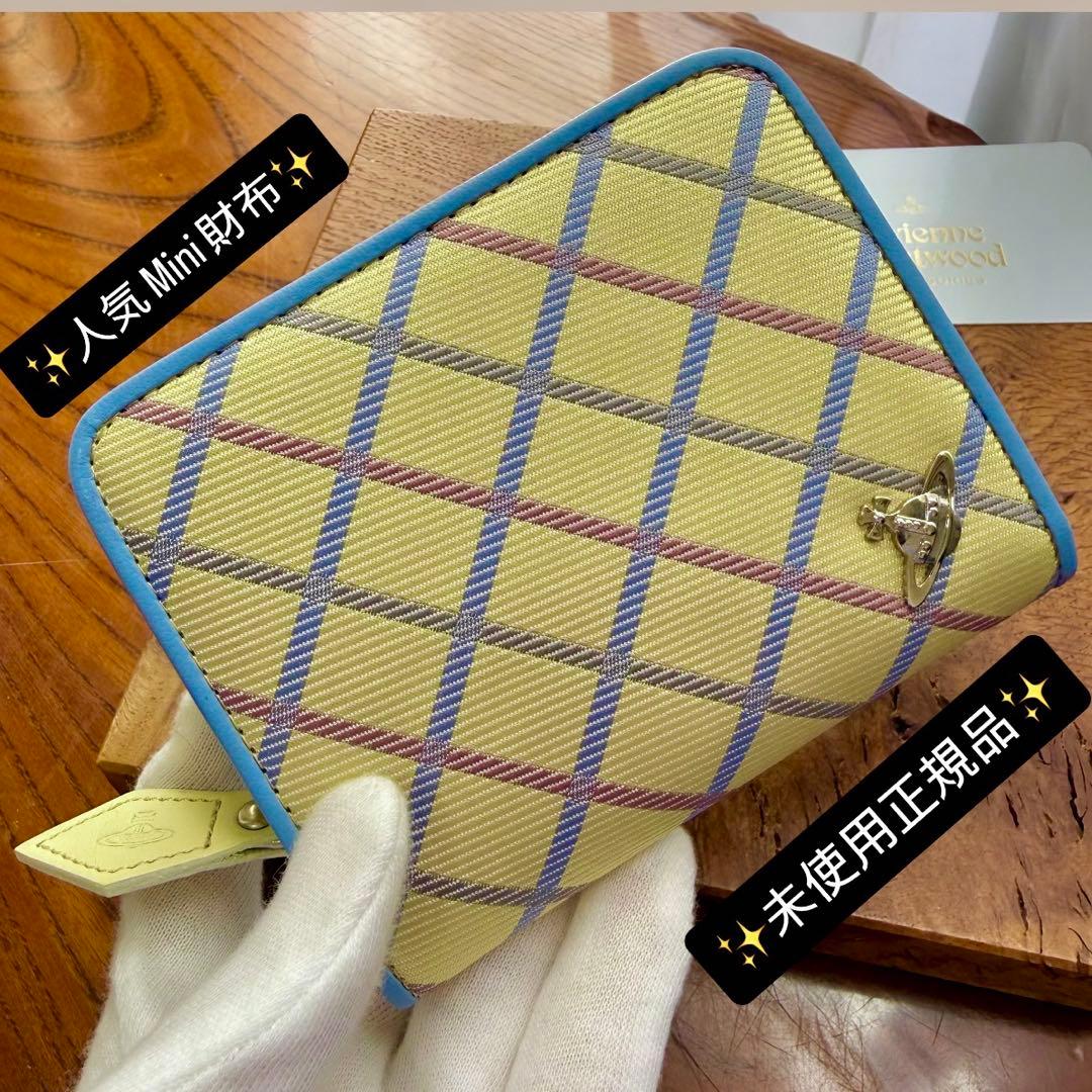 未使用美品/廃盤正規品VivienneWestwood オーブ/スリム折財布