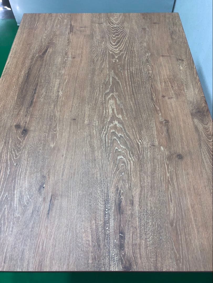 ☆地域限定送料無料☆木製テーブル 脚一体型③750×1100×730