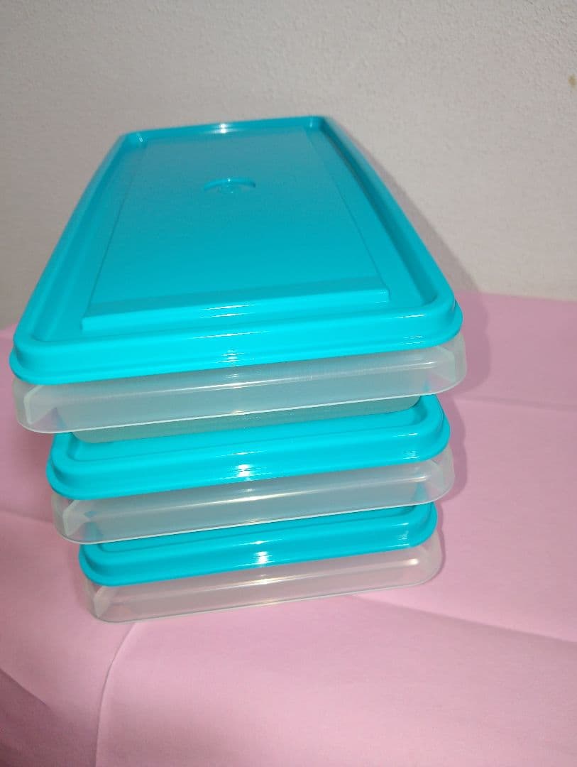 ★★新品未使用品　タッパーウェアSSセット中.小4個セット　すのこ2枚付き★★