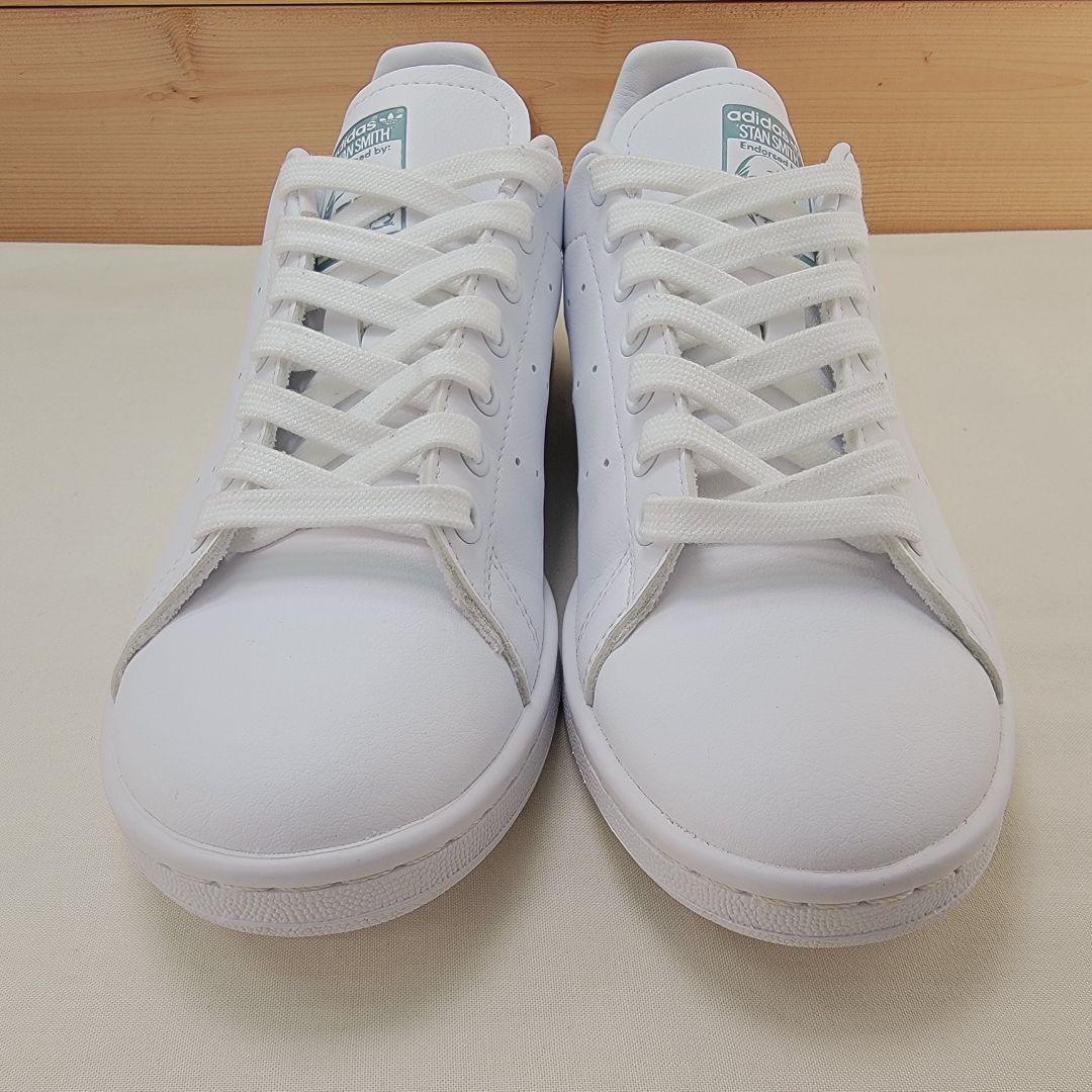 アディダス スタンスミス ホワイト/水色 24.5cm