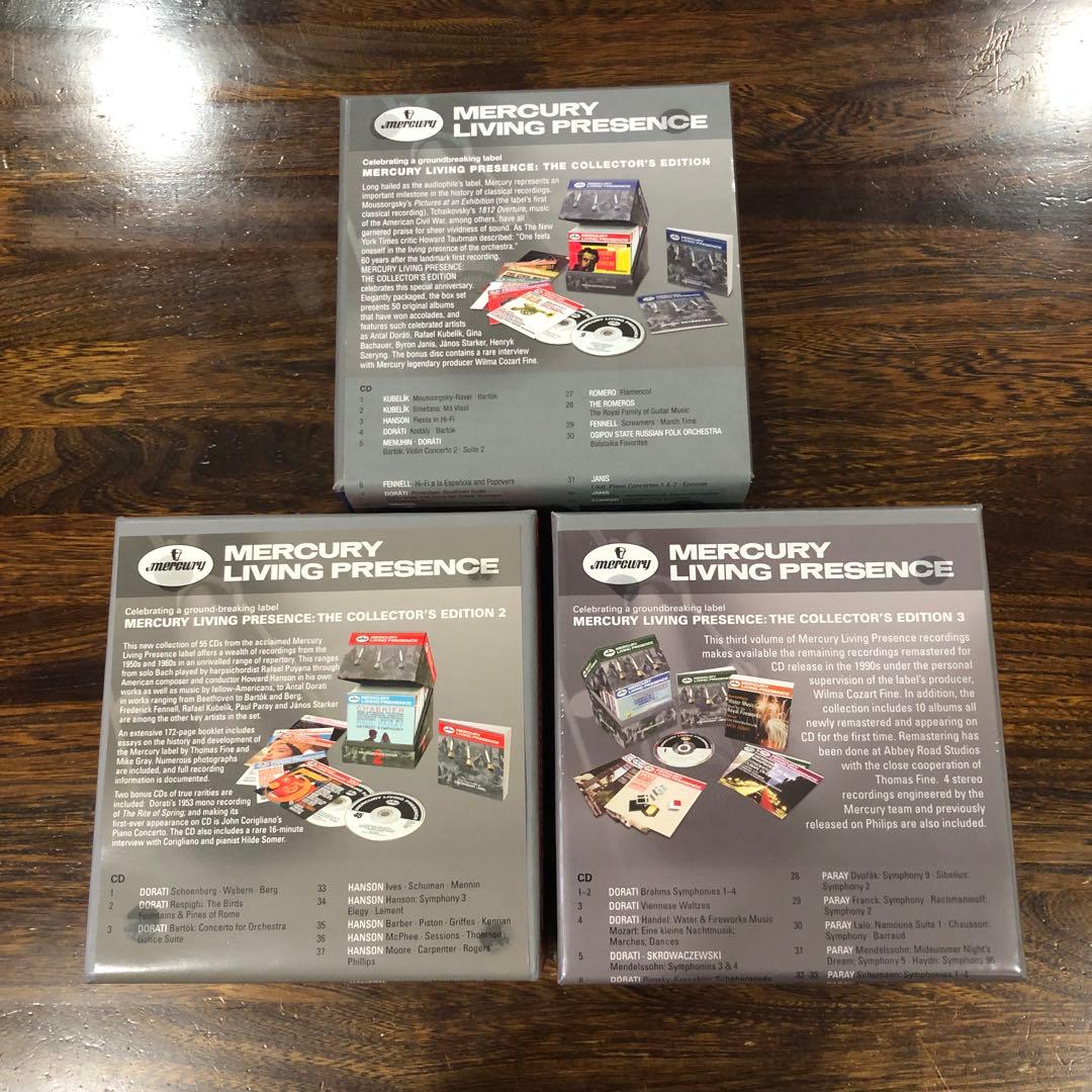 マーキュリー・リヴィング・プレゼンス～コレクターズ・エディション：１、２、３