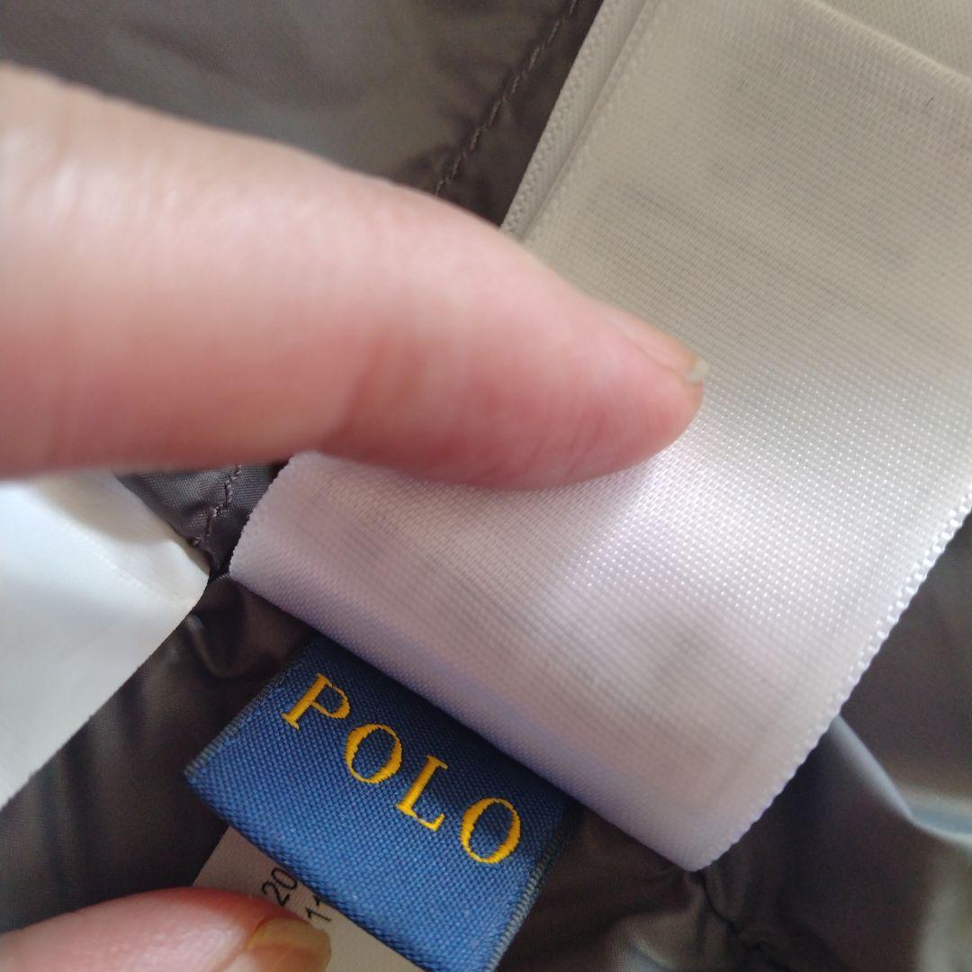 【美品】Polo Ralph Lauren グレー ダウンベスト S　レディース