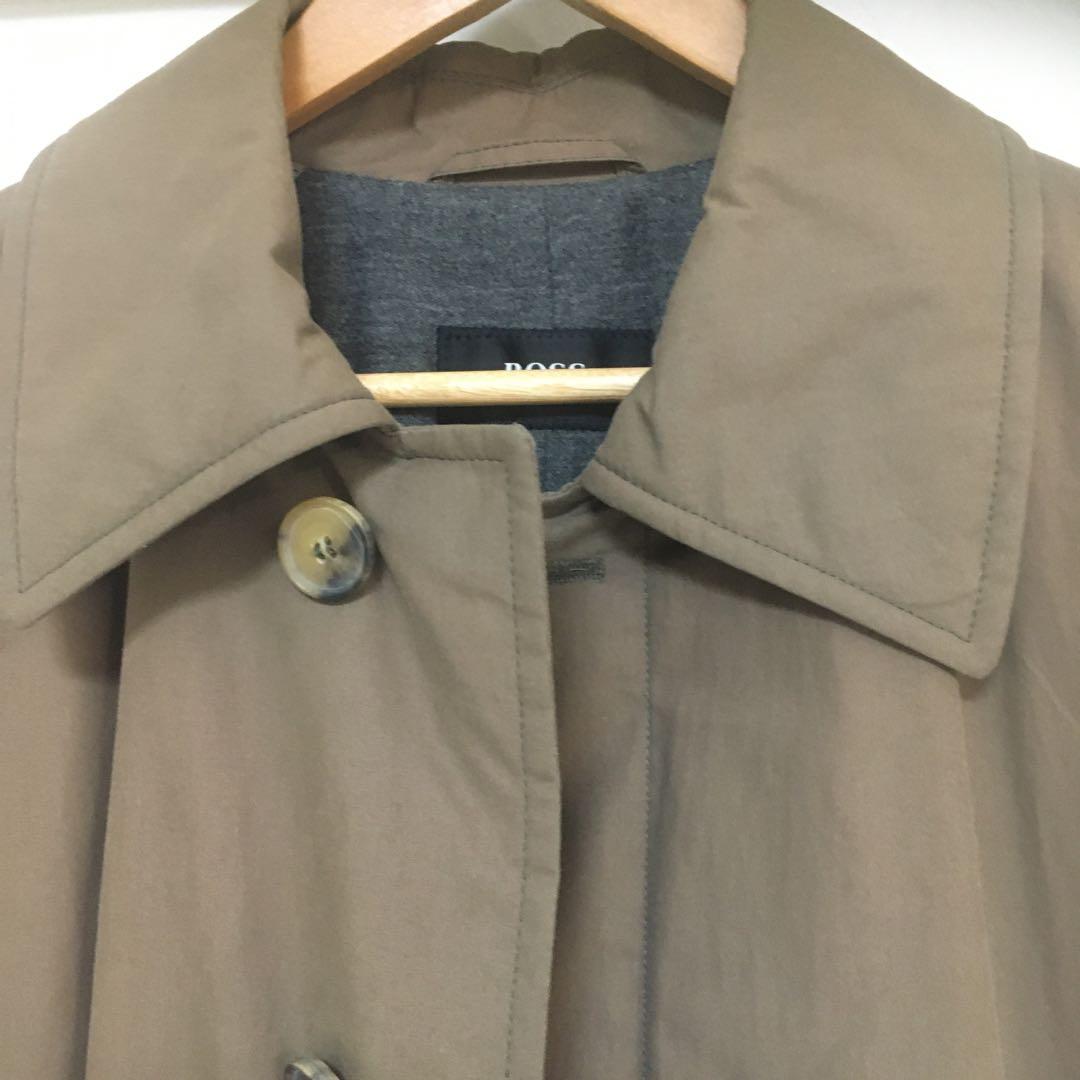 30日迄限定セール90's HUGO BOSS ステンカラーコート ヴィンテージ