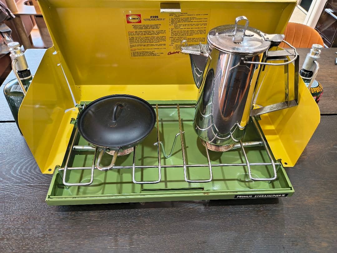 PRIMUS 2バーナー vintage STREAMLINERⅡ！！