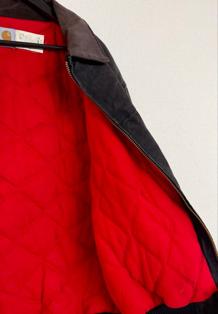 超超スペシャル 80s カーハート サンタフェジャケット ブラック XXL 黒