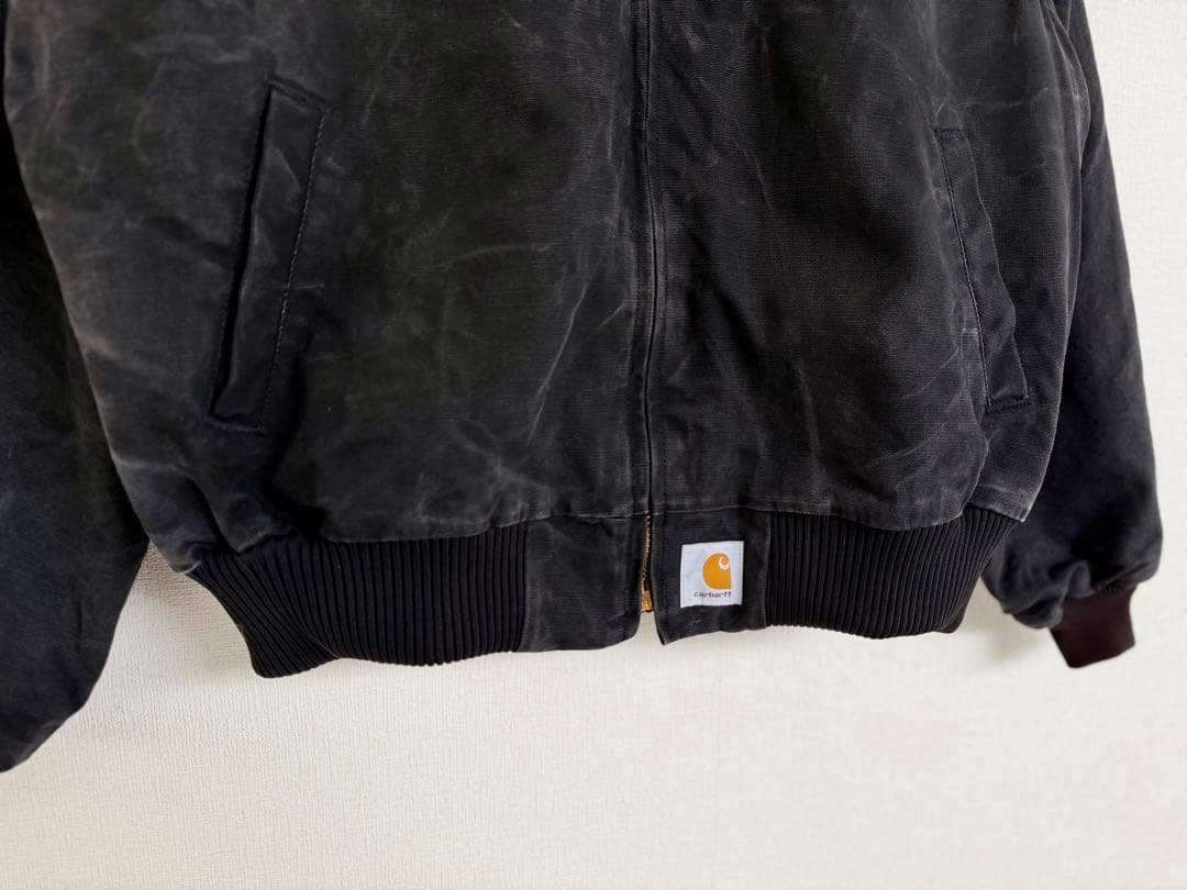 超超スペシャル 80s カーハート サンタフェジャケット ブラック XXL 黒