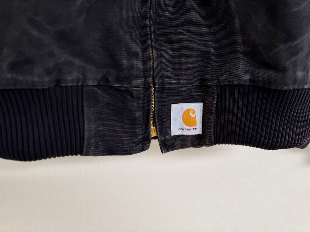 超超スペシャル 80s カーハート サンタフェジャケット ブラック XXL 黒