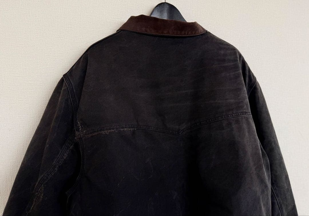 超超スペシャル 80s カーハート サンタフェジャケット ブラック XXL 黒
