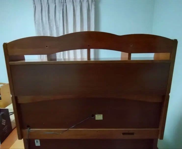 ❶学習机✿木製オクモト家具✿学習机上側のみ✿梱包・発送たのめる便