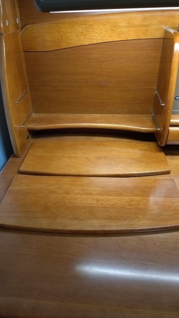 ❶学習机✿木製オクモト家具✿学習机上側のみ✿梱包・発送たのめる便