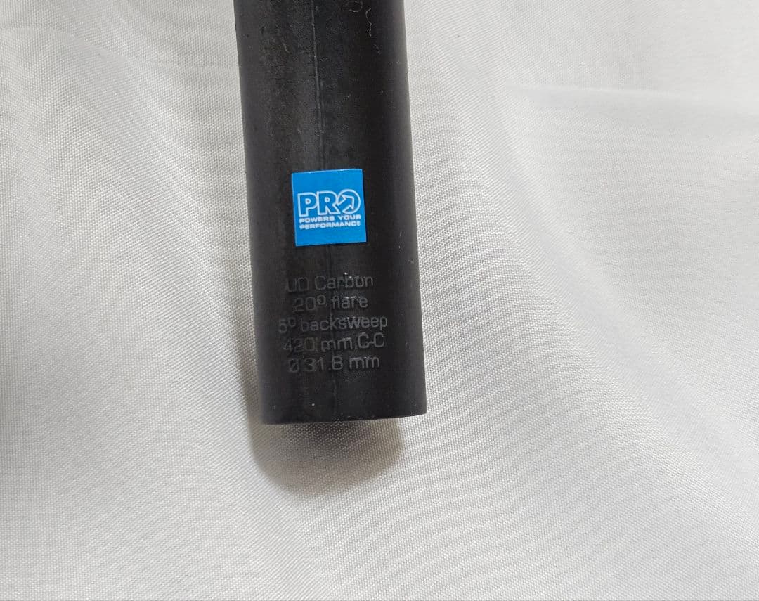 シマノPRO　DISCOVERディスカバーカーボン 20°ドロップハンドルバー