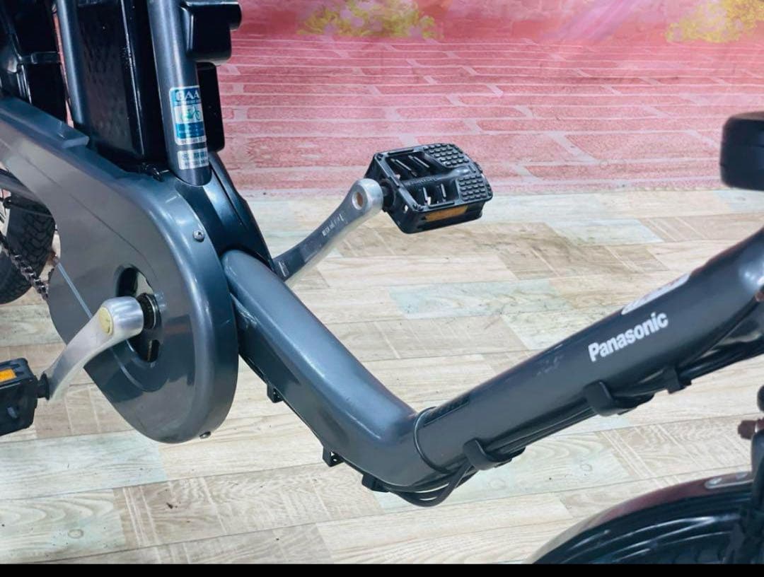 K2329 電動自転車パナソニック ギュット 子供乗せ 20インチ 送料無料