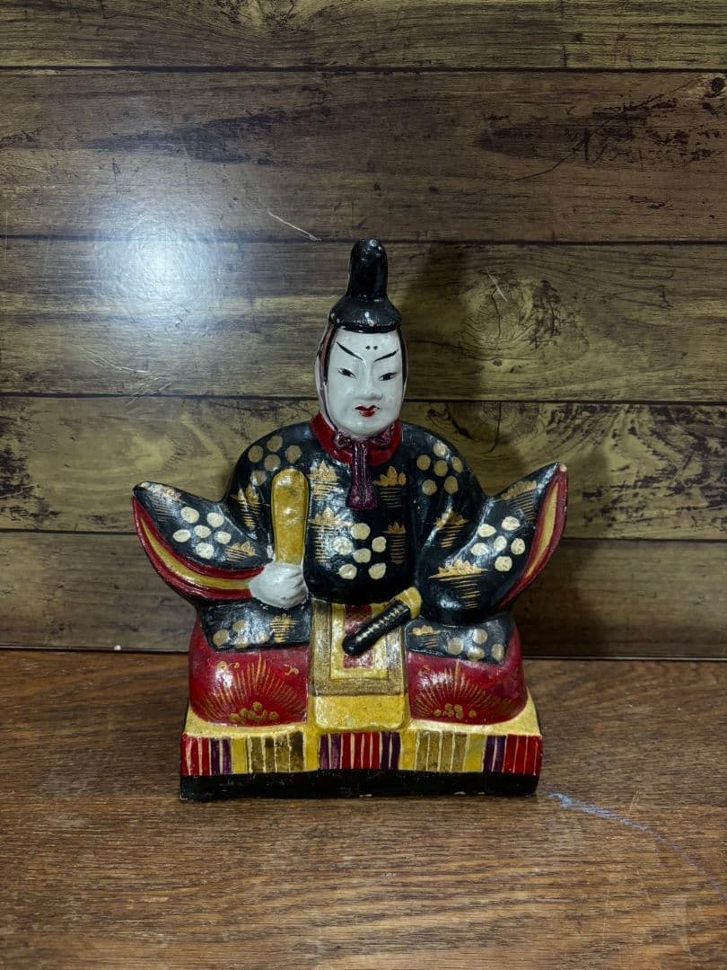 日本のアンティーク 土人形 郷土玩具 天神 雛飾り 日本人形 雛人形 土雛