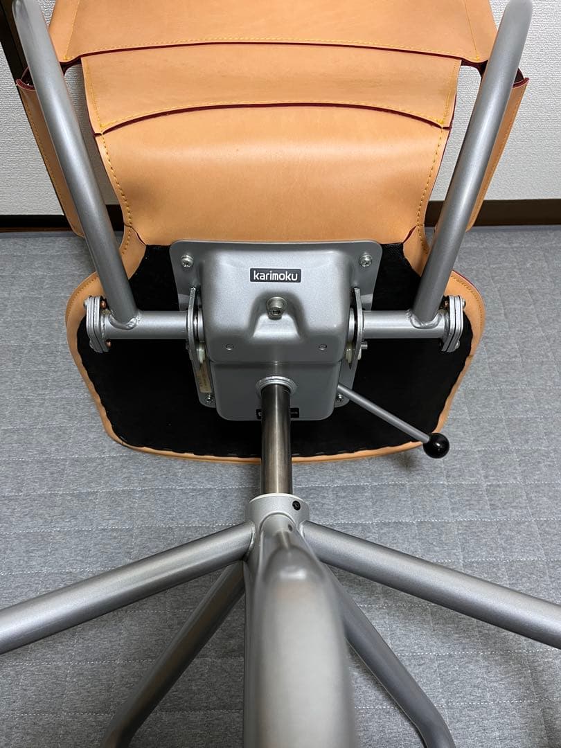 KARIMOKU/合成皮革/デスクチェア1p