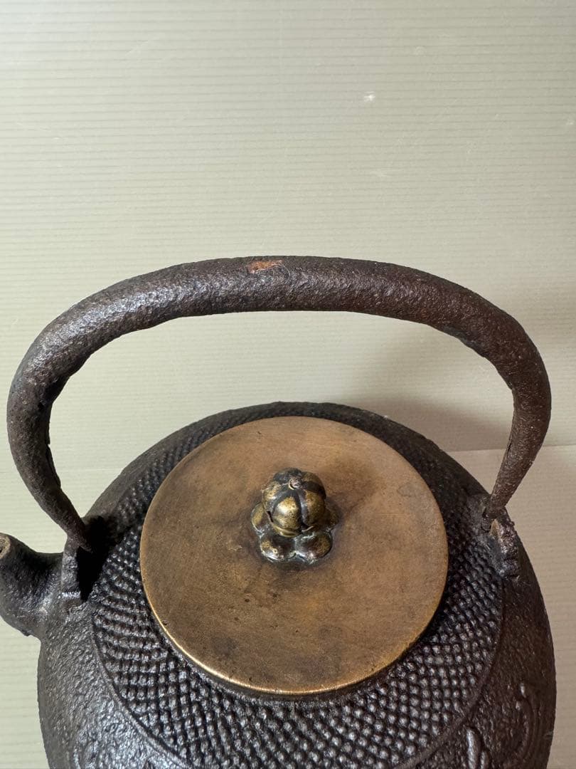 2853 茶道具　龍文堂　鉄瓶