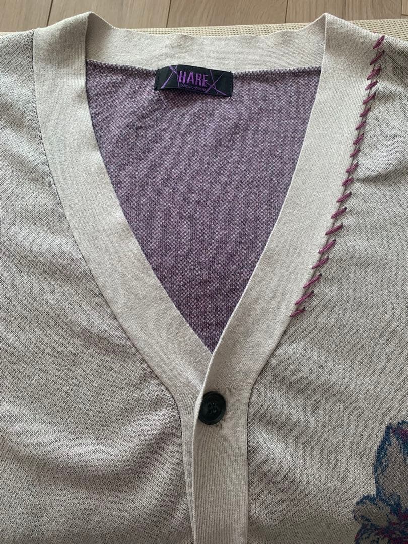 完売品‼️プロセカ×ZOZOZTOWN 東雲絵名フラワーニットカーディガングレーM