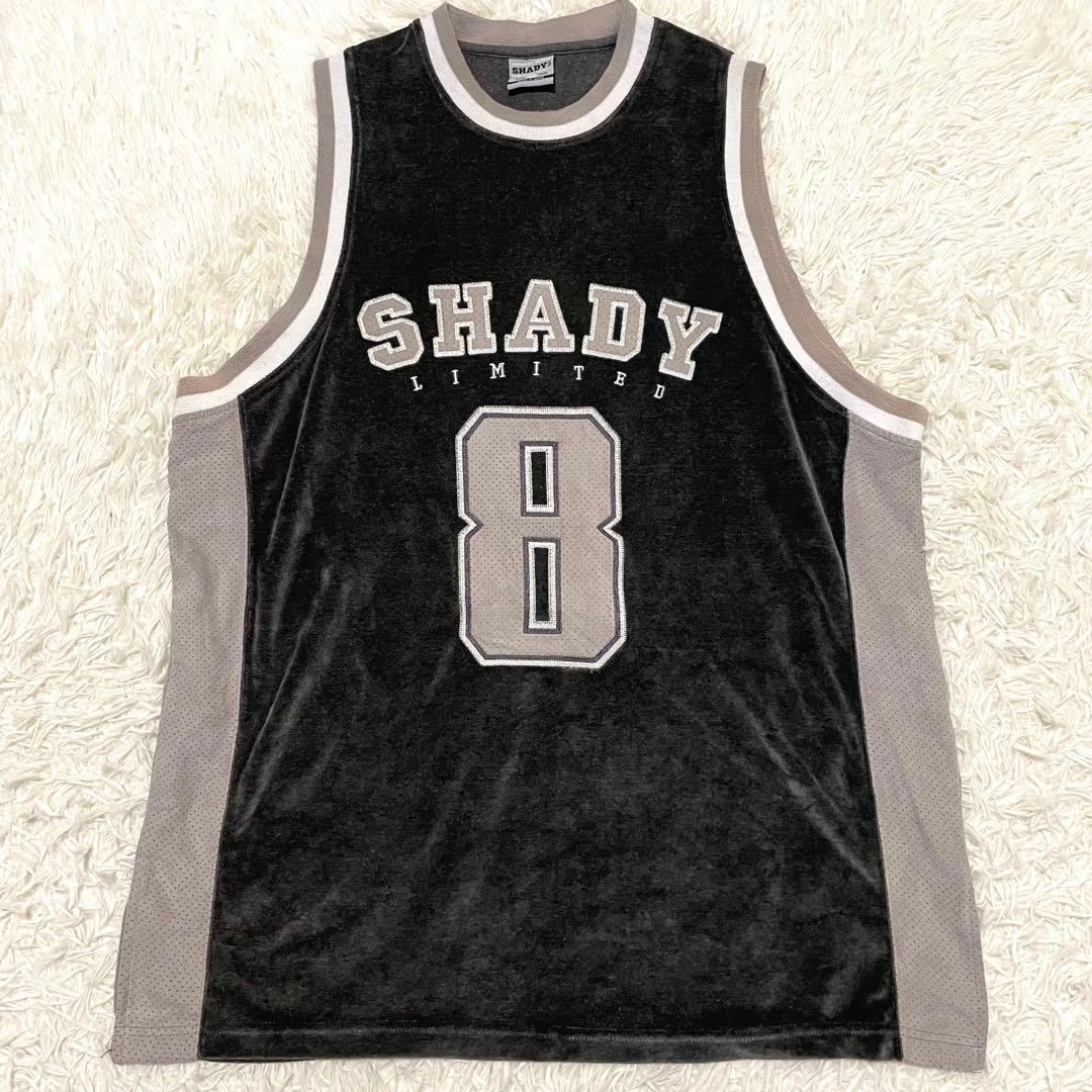 超希少 シェイディ ベロアゲームシャツ 2XL エミネム ヴィンテージ 美品