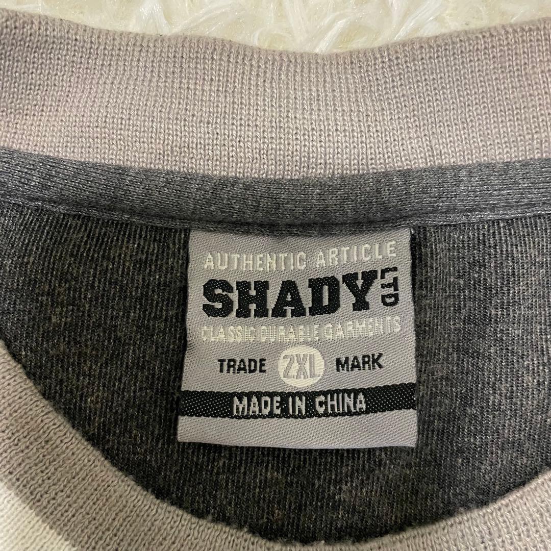超希少 シェイディ ベロアゲームシャツ 2XL エミネム ヴィンテージ 美品