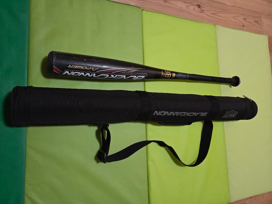 ブラックキャノン AirPower 少年軟式 76cm 580g 専用ケース付