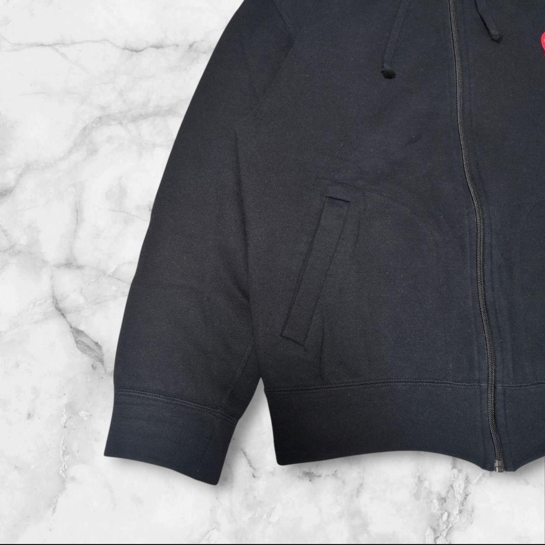 PLAY COMME des GARCONS ジップアップパーカー ハートパッチ