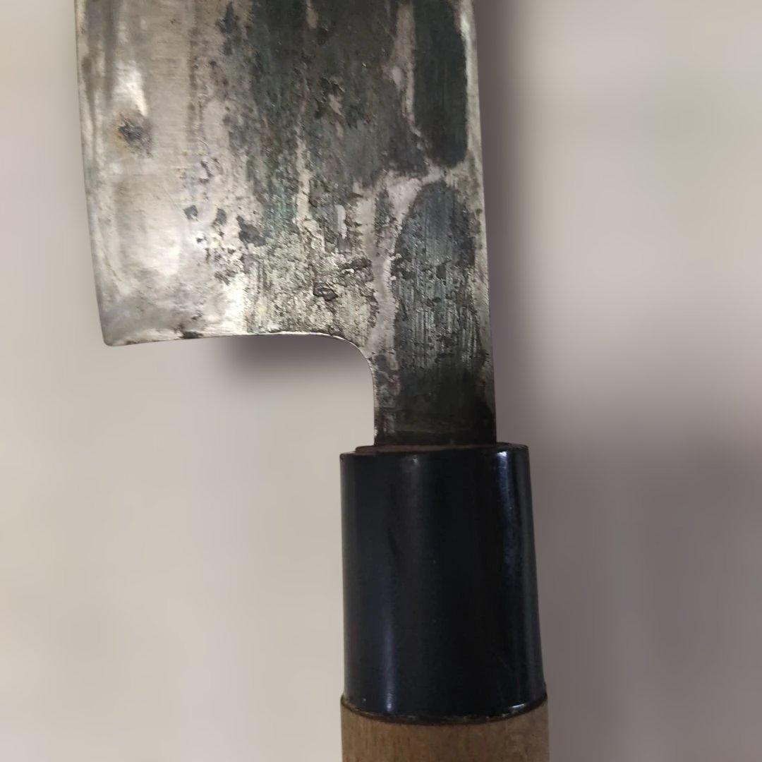 ヤマサ。包丁。特製。正鋼。鍛錬。長期保管品。その①