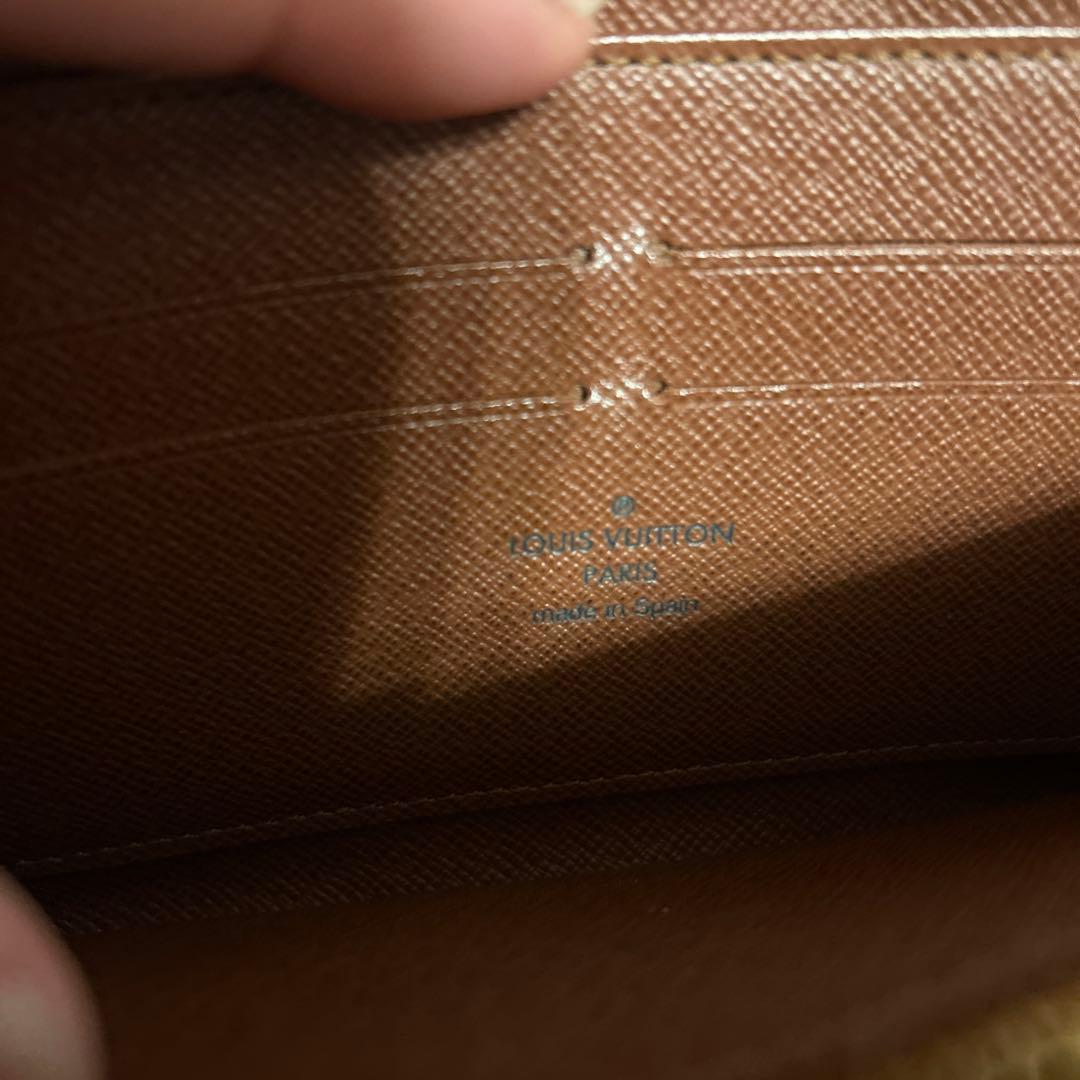 極美品！ルイヴィトン モノグラム ジッピーウォレット
