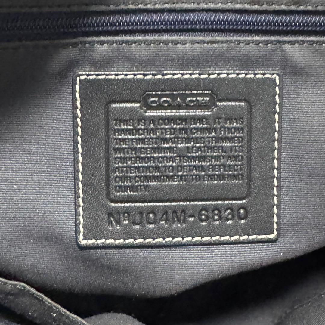 バッグ Coach Y2K Signature Leather Tote Bag