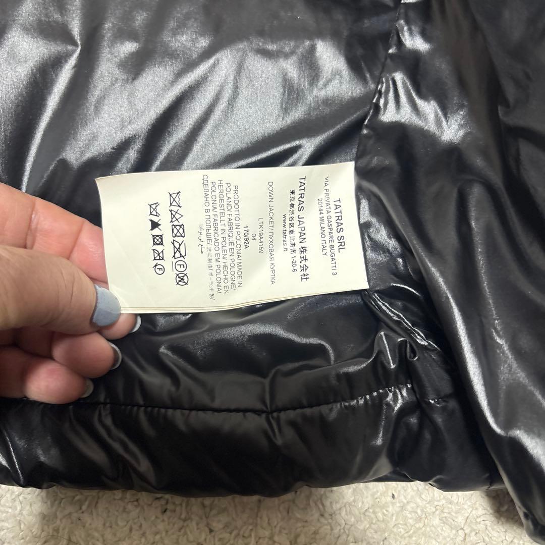 美品タトラス ALLEGHE アッゲダウンジャケット 04XL黒