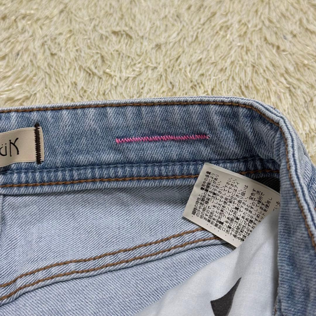 【新品】 樋口かほり ✖︎ YANUK クラシックテーパード　デニムパンツ　23