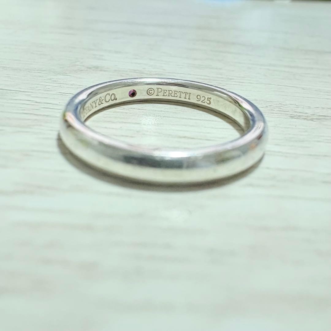 ティファニー スタッキングバンド ペレッティ ルビー リング 9号