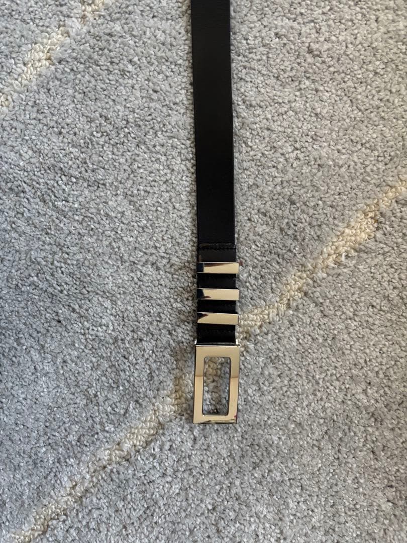 [Adrer] 完売品　hand made レザーベルト　黒　ブラック