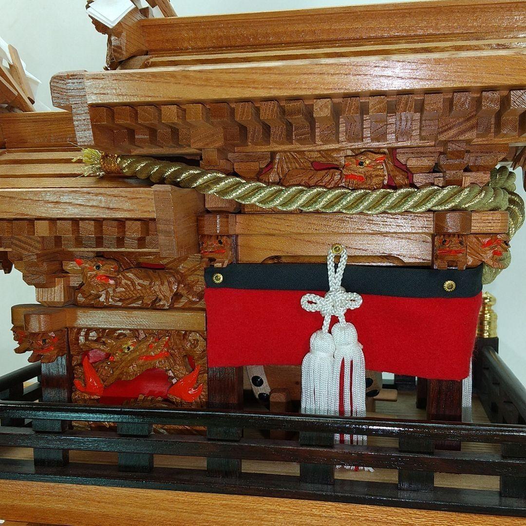 だんじりの置物