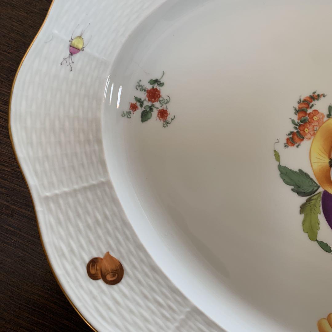 ヘレンド　フルーツ柄　パーティー大皿