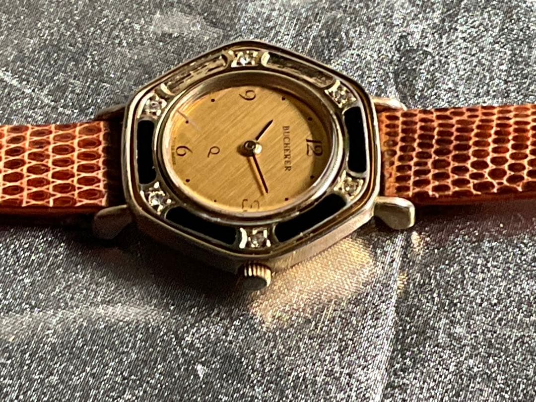 ★Swiss老舗名門★ロレックス総代理店❣️BUCHERERブッフェラー★稼働品❣️