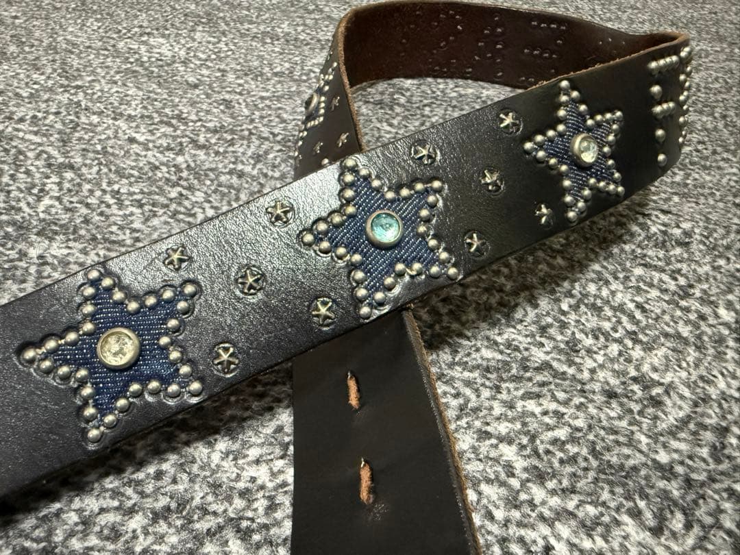 HTC スタッズベルト 本革 free&easy rugged factory