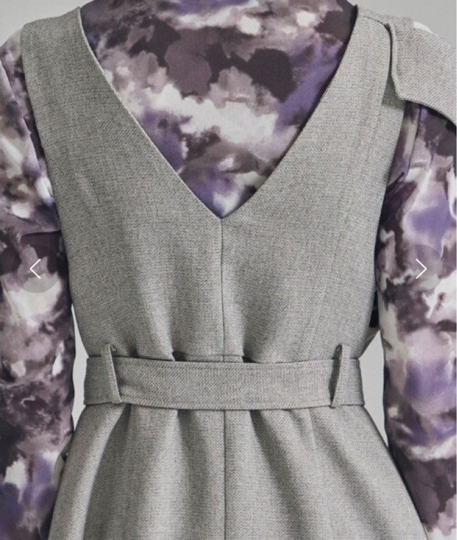 【UNITED TOKYO】トレンチラべルジャンパースカート