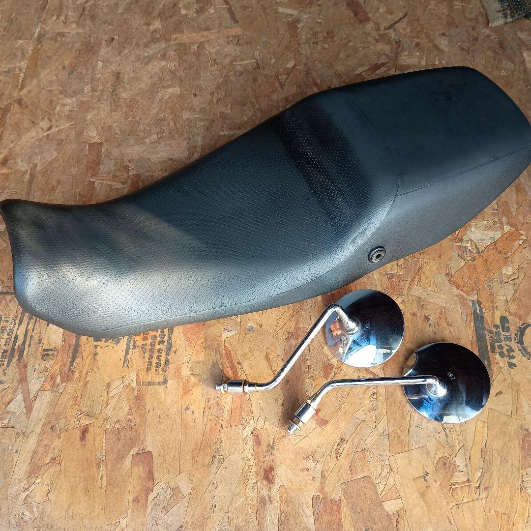 FTR223　純正シート＆純正ミラーセット