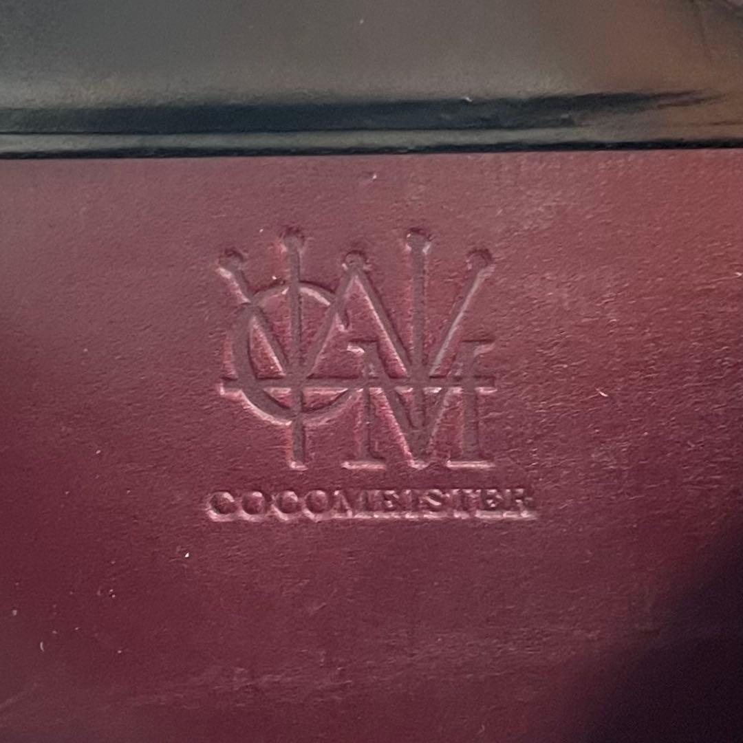 極美品✨ ココマイスター ケース コードバン メンズ 箱付き ブラック系