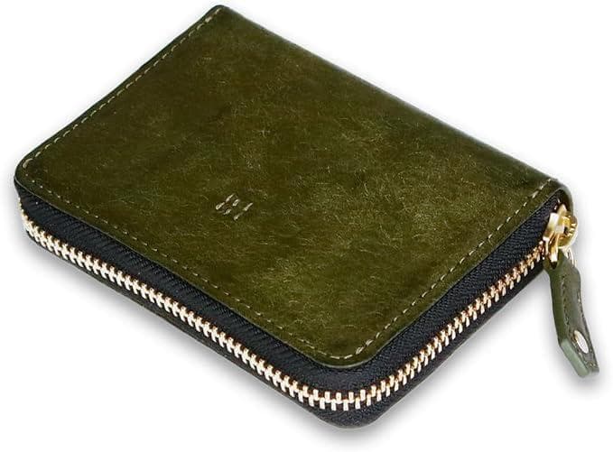 BELLVO SATTO Pro カーキ ミニ財布